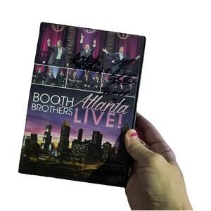 Booth Brothers Christian Gospel Music DVD Atlanta Live 2016 Church Signed H75